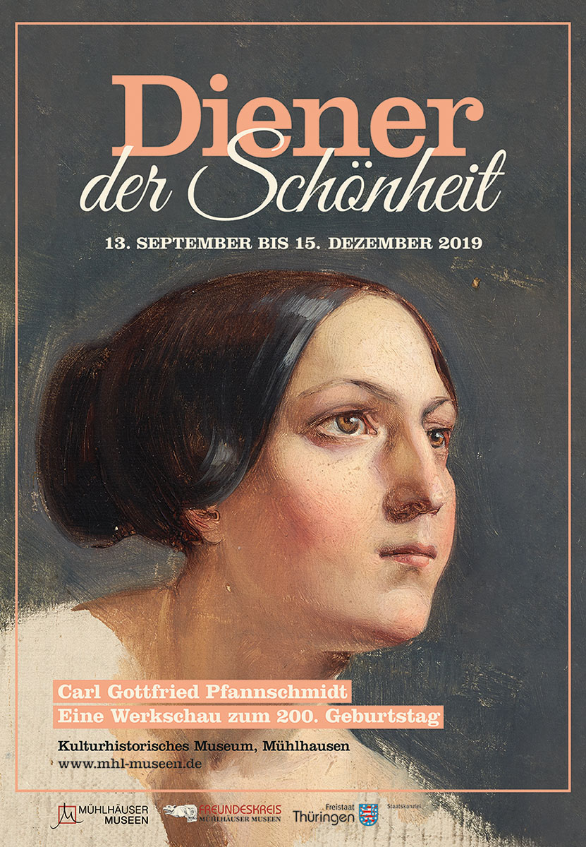 Platzhalter einer Ausstellung ohne Titelbild, roter Hintergrund